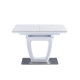 Керамічний стіл TML-860-1 білий мармур