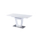 Керамічний стіл TML-860-1 білий мармур