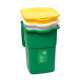 Набор мусорных баков ECO 3 (3 отделения по 50л) 390x360x540