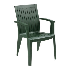 Кресло пластиковое Papatya Alize зеленое