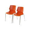 Комплект стульев Пекин CH 2 шт Оранжевый
