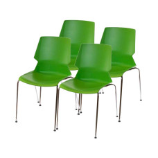 Комплект стульев Аклас Пекин CH 4 шт Зеленый