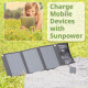 Портативное зарядное устройство для солнечной панели Bresser Mobile Solar Charger 21 Watt USB DC (3810030)