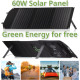 Портативное зарядное устройство для солнечной панели Bresser Mobile Solar Charger 60 Watt USB DC (930150)