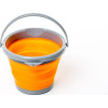 Ведро сложное силиконовое Tramp 5L orange