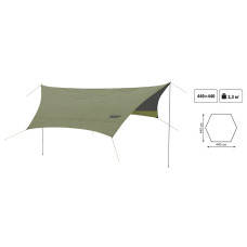 Тент із стійками Tramp Lite Tent green