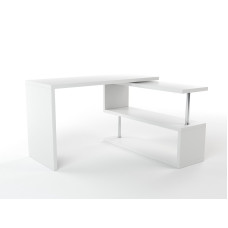 Письмовий стіл Рубікон Білий (С-35) 120х50х75