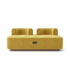 Модульний диван Plump Amber (MK8) з розеткою  / USB або Type-C 160x80x65