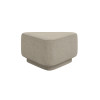 Модульний пуф трикутний Plump Beige (MK17) 80x72x40