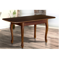 Деревянный раскладной стол Лидер венге шоколад 1100х700