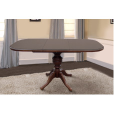Розкладний дерев'яний стіл Тріумф темний горіх 1050х750