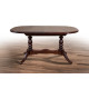 Раскладной деревянный стол Вавилон черный орех 1500х900