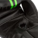 Боксерские перчатки PowerPlay 3016 Черно-Зеленые 16 унций