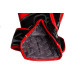 Боксерские перчатки PowerPlay 3017 Черные карбон 16 унций