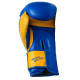 Боксерские перчатки PowerPlay 3021 Ukraine Сине-желтые 10 унций