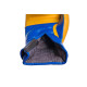 Боксерские перчатки PowerPlay 3021 Ukraine Сине-желтые 12 унций