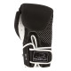 Боксерські рукавиці PowerPlay 3011 Чорно-Білі карбон 12 унцій