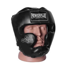 Боксерский шлем тренировочный PowerPlay 3043 Черный L