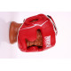 Боксерський шолом тренувальний PowerPlay 3100 PU Червоний S