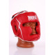 Боксерский шлем тренировочный PowerPlay 3100 PU Красный XL