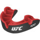 Капа боксерская OPRO Silver UFC Hologram Black/Red (art,002259002)