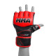 Перчатки для MMA PowerPlay 3055 Красно-Черные XL