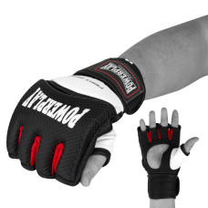 Перчатки для MMA PowerPlay 3075 Черные-Белые XS