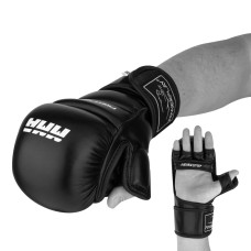 Перчатки для MMA PowerPlay 3026 Черные XL