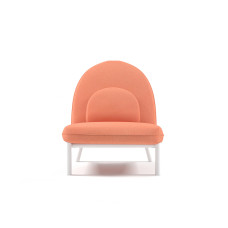 Крісло для тераси Soft Lounge рожеве 800x820x750, GARDI RAJSKI PTAK 35