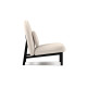 Кресло интерьерное Soft Lounge белое 800x820x750, Fabric Lab Belfast 1