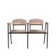 Багатомісні секційні стільці зі столиком-пюпітром "Сієна"