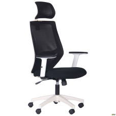 Кресло Lead White HR сиденье Нест-01 черная/спинка Сетка HY-100 черная 297927