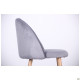 Барний стілець Bellini бук/dark grey 545883