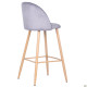 Барный стул Bellini бук/dark grey 545883
