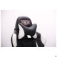 Крісло VR Racer Blade чорний/білий 515280