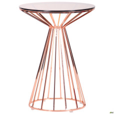 Стол Canary, rose gold, glass top 545677