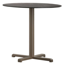 База стола Plus 48x48x73 см матовая серо-коричневая Papatya