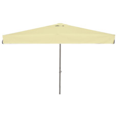 Зонтик Avocado квадратный 3 x 3 м бежевый, коричневая рама