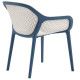 Кресло Tilia Atra холодный серый – синий