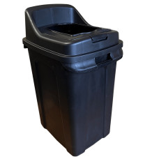 Бак для сортировки мусора Planet Re-Cycler 50 л черный (органика)