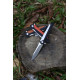 Нож складной Roxon K3 лезвие 12C27, оранжевый