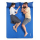 Коврик самонадувающийся двухместный с подушкой Naturehike NH18Q010-D, 25 мм, синий