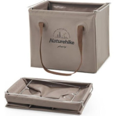 Складной контейнер для воды из ПВХ Naturehike CNH22SN002, 20л, светло-коричневый