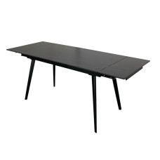 Hugo Lofty Black стол раскладная керамика 140-200 см