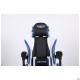 Кресло VR Racer Dexter Frenzy черный/синий 546483