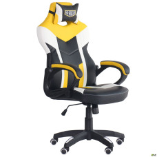 Крісло VR Racer Dexter Jolt чорний/жовтий 546947
