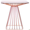 Стол Tern, rose gold, glass top 545687