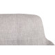 Кресло-банкетка OLIVA светло-серый