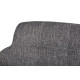Кресло-банкетка OLIVA серый