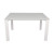 Стеклянный стол BRISTOL B белый